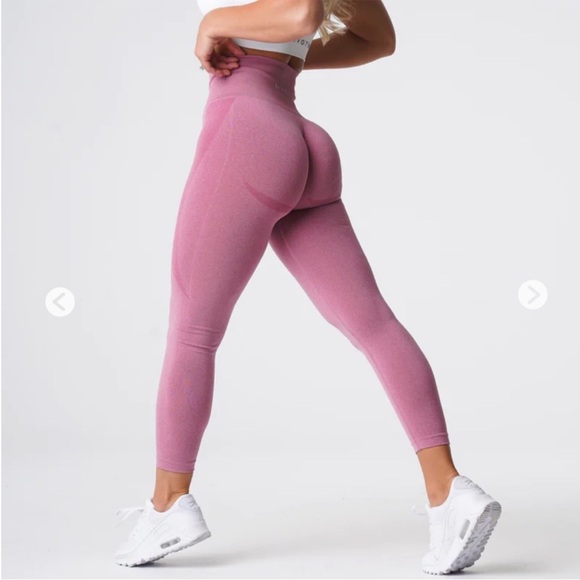 NVGTN Pants - NVGTN Contour Seamless Legging Pastel Pink Small